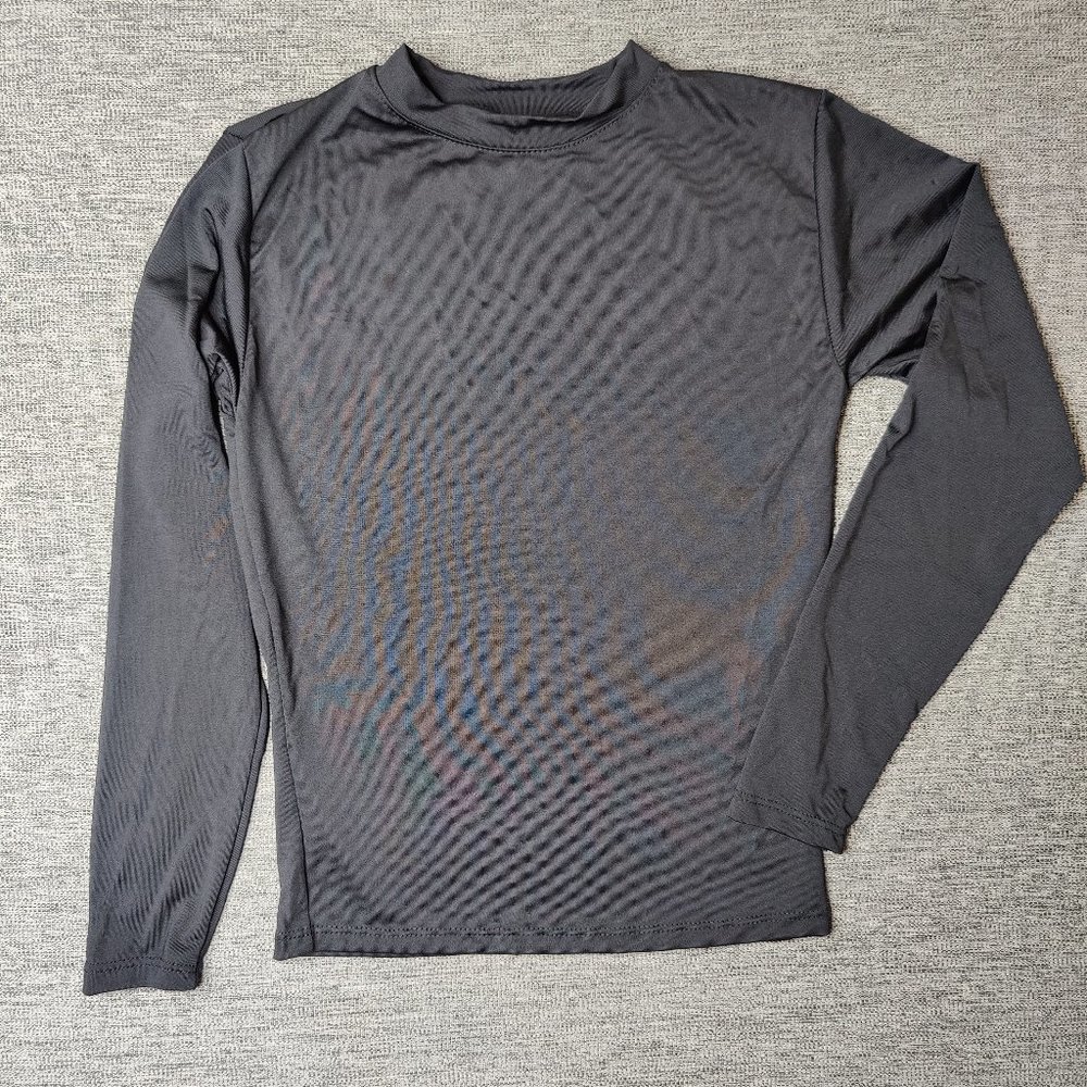 Long sleeve top Gym Fitness One size Fits S/M Black
